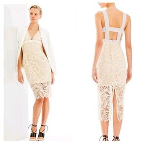 INTERMIX | Dresses | Intermix Brand White Eyelet Lace Dress | Poshmark
